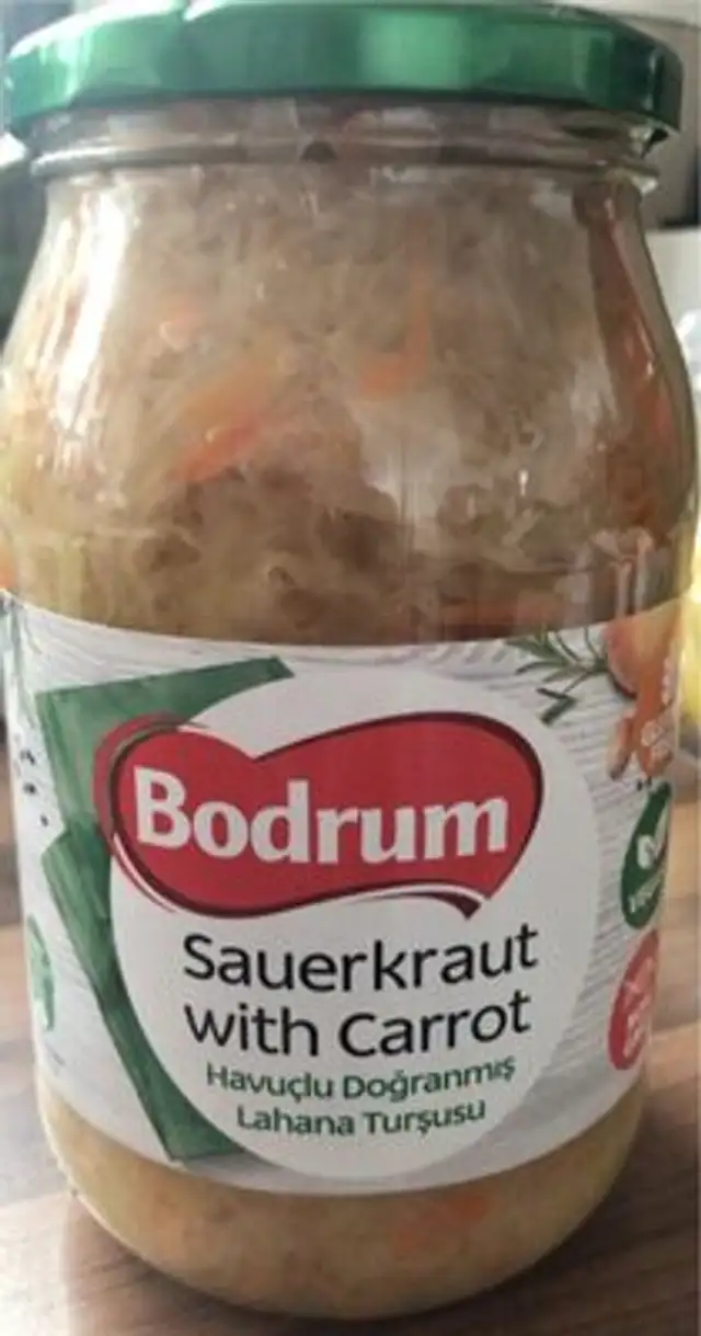 Sauerkraut with carrot