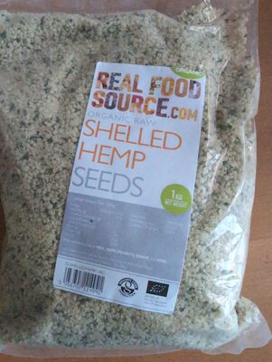 Organic raw shelled hemp seeds