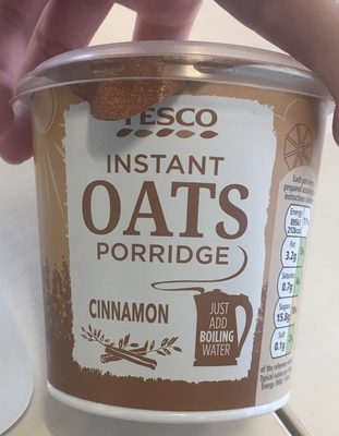 Instant oat porridge