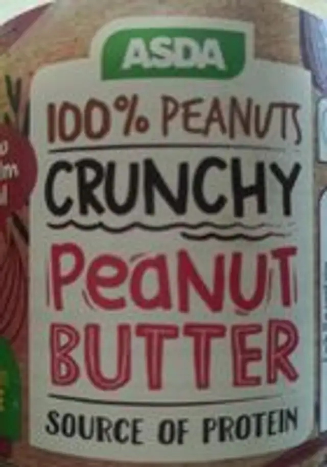 Crunchy peanut butter