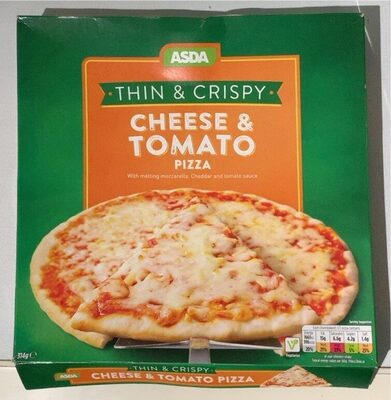 Thin & Crispy Cheese & Tomato pizza