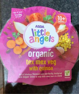 Organic tex mex veg with quinoa