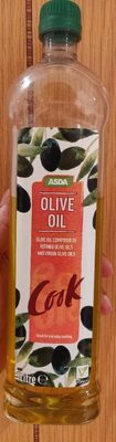 Olive oil front packaging
