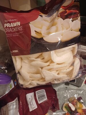 Prawn crackers front packaging