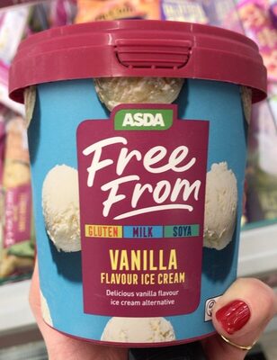 Free from vanilla ice cream