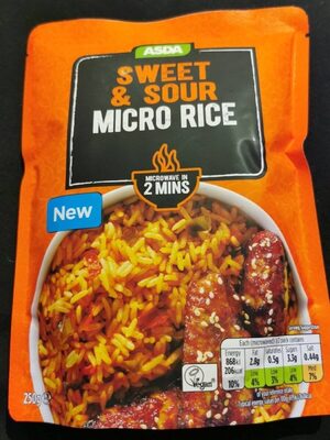 Sweet and sour micro rice