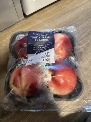 Asda Extra Sweet Ready to Eat White Flesh Nectarines