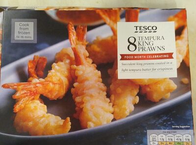 Tempura King Prawns front packaging