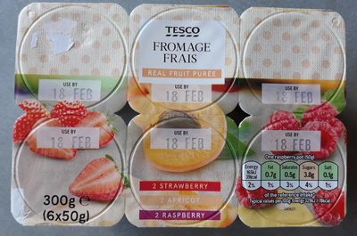 Fromage Frais Strawberry Apricot Raspberry