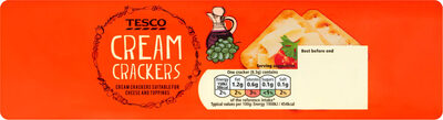 CREAM CRACKERS front packaging