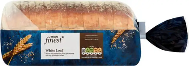 Finest White Loaf front packaging