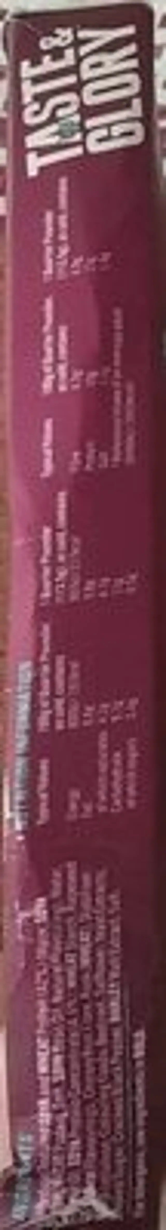 2 Quarter Pounders nutrition facts table