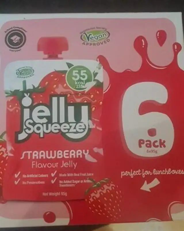 Jelly squeeze strawberry
