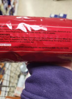 Digestive ingredients label