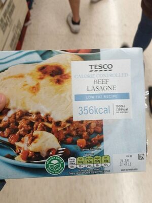 Beef lasagne