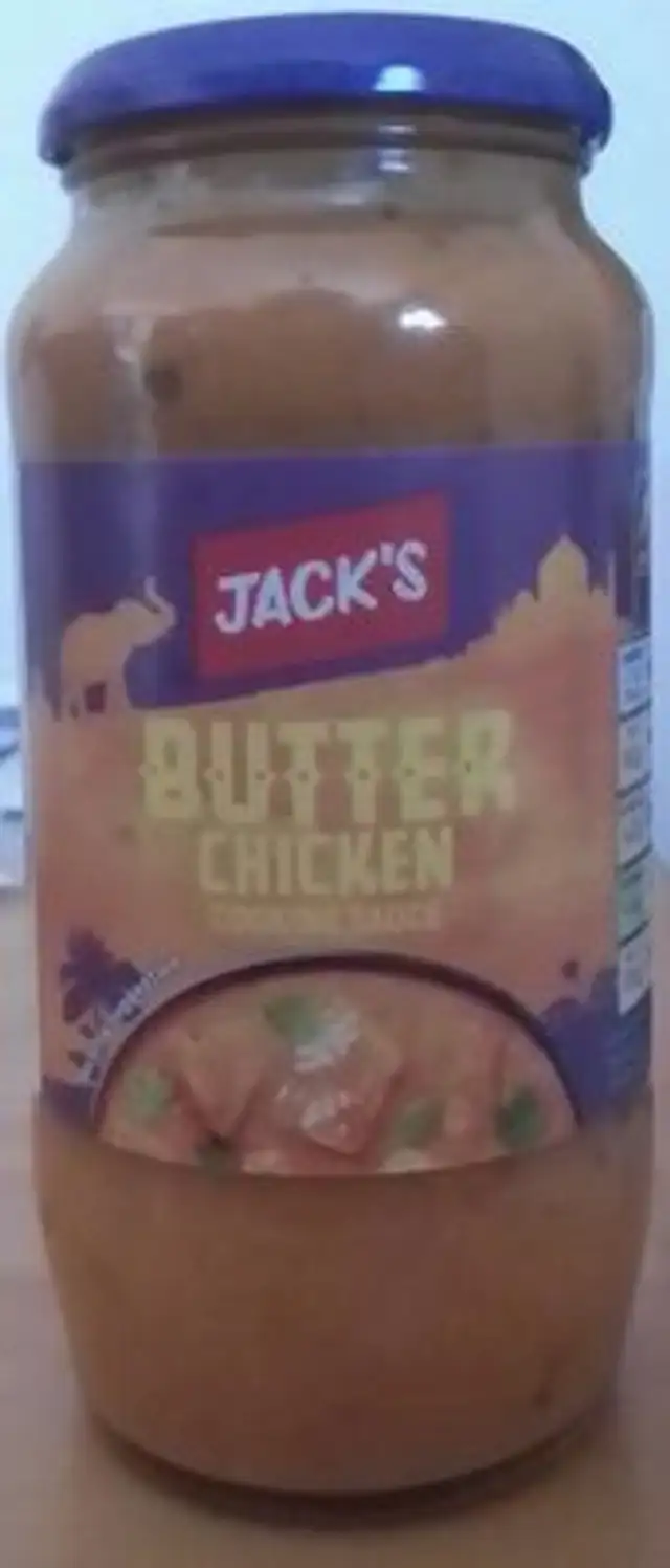 Jack's Butter Chicken Cooking Sauce