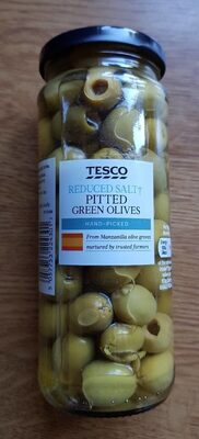 PITTED GREEN OLIVES