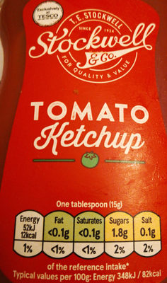 stockwell tomato ketchup
