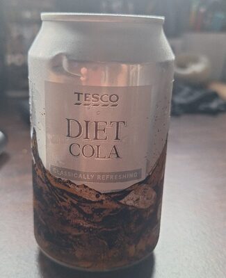 Tesco Diet Cola can