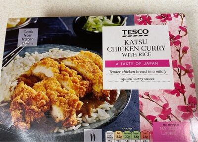 Catsu curry front packaging