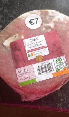 Irish smoked ham fillet