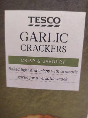 Garlic crackers