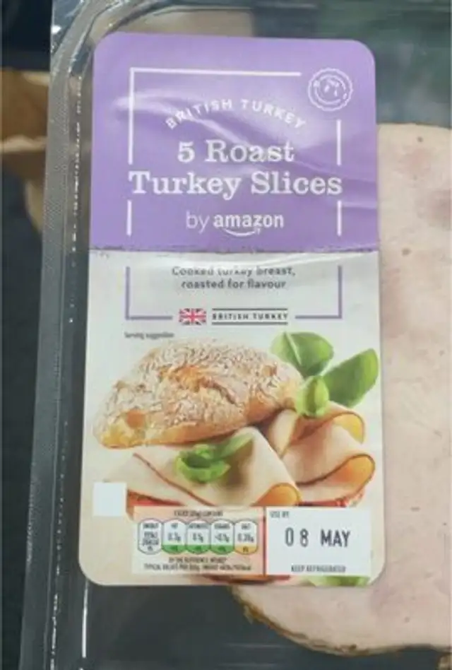 5 Roast Turkey Slices