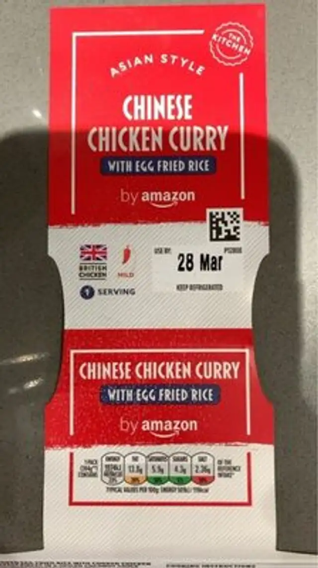 Chinese chicken curry