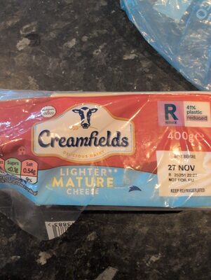 Lighter mature cheddar