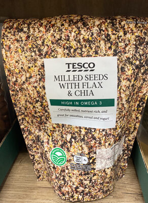 Milled seeds with flax & chia