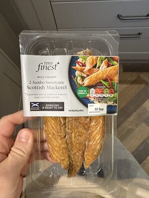 Jumbo Sweetcure Scottish Mackerel