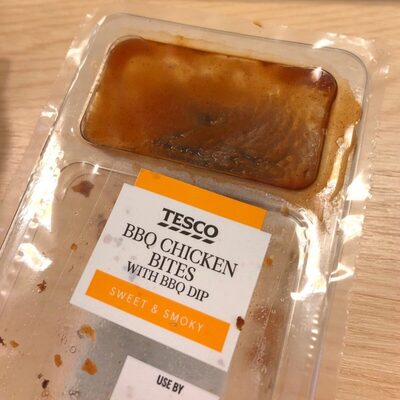 Bbq chicken bites front packaging