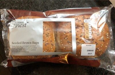 Seeded brown baps