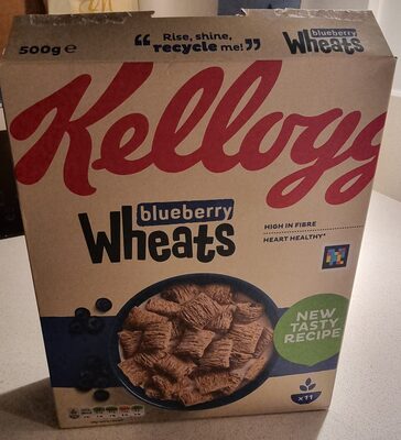 Blueberry Wheats front packaging