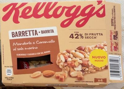 Barretta Mandorle e Caramello al sale marino