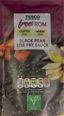 Free From Black Bean Stir Fry Sauce