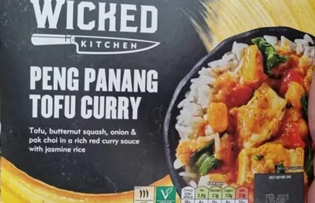 Peng panang tofu curry