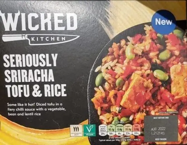 Seriously Sriracha Tofu and Rice