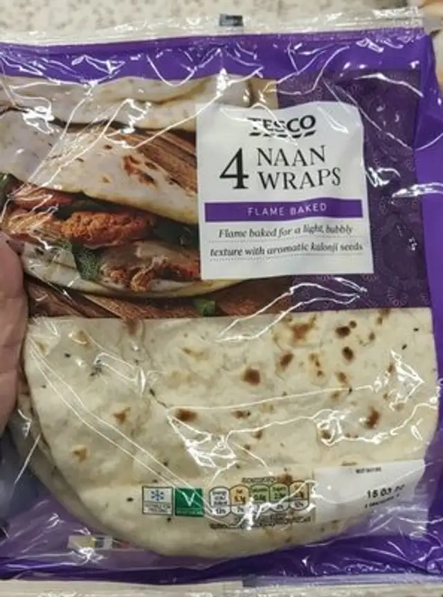 Naan wraps