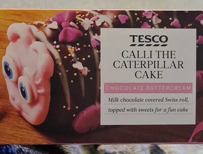 Calli Caterpillar Cake front packaging
