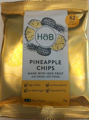 Pineapple Chips front packaging