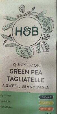 Green Pea Tagliatelle