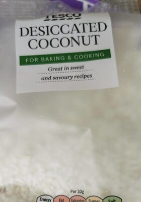desiccated coconut