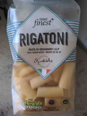 Rigatoni pasta front packaging