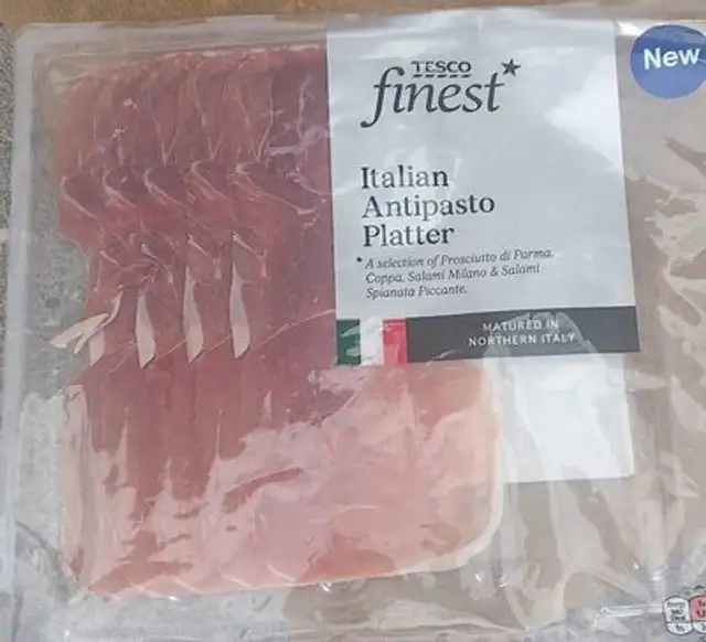 Italian antipasto platter