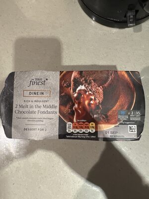 Melt in the Middle Chocolate Fondant