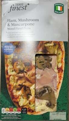 Pizza Ham, Mushroom & Mascarpone