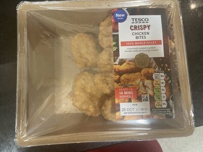 Crispy Chicken Bites front packaging