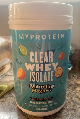 Clear whey isolate