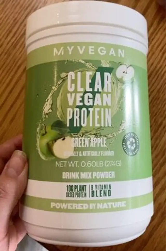 Clear vegan protein
